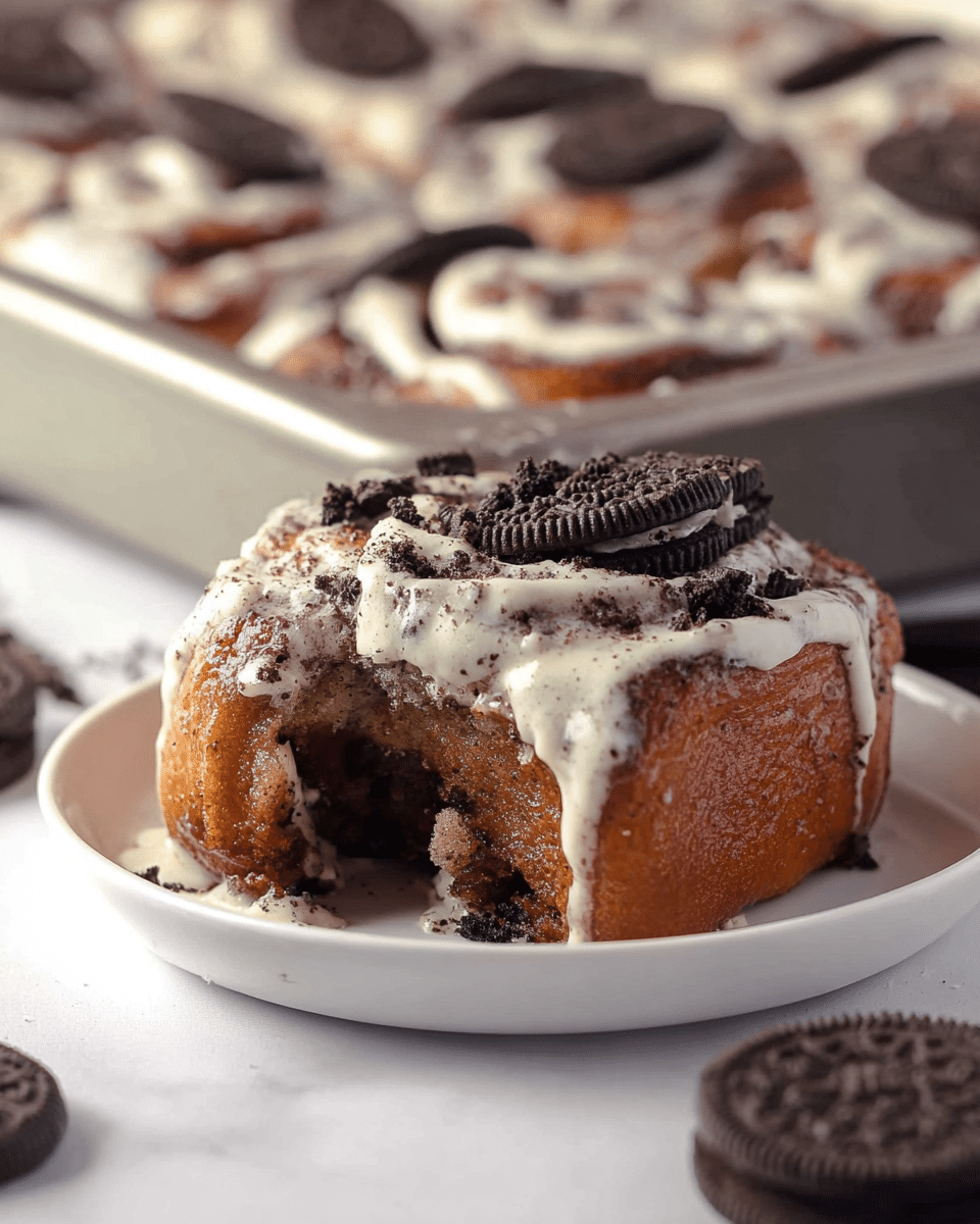 Cookies and Cream Cinnamon Rolls: Bakery Magic Unleashed!