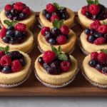 How to Make Mini Cheesecakes with Berry Compote in 30 Mins
