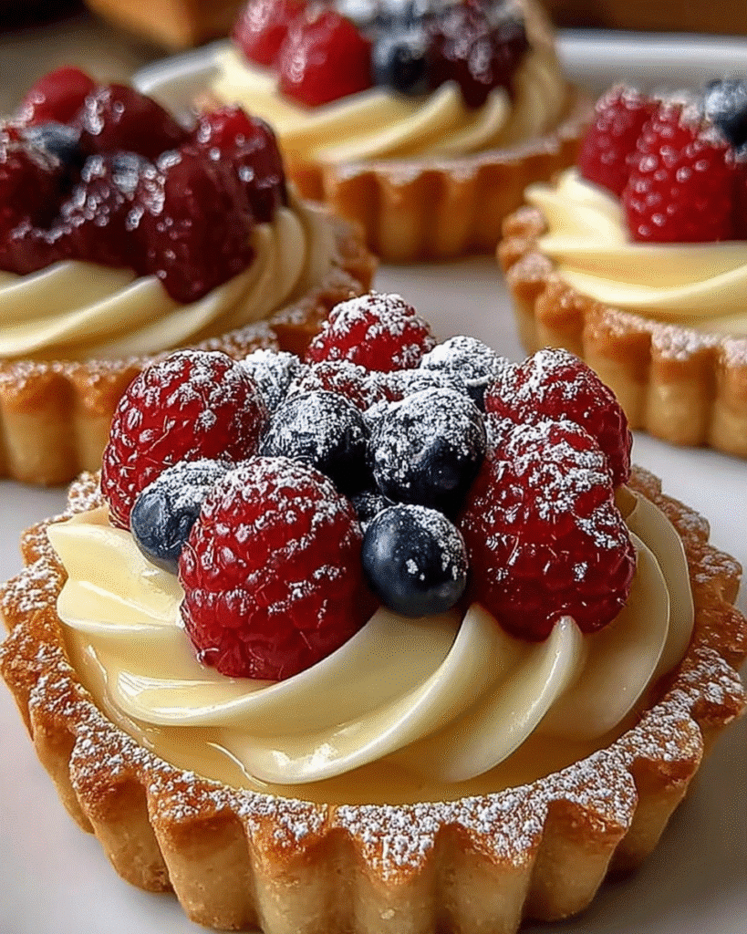 White Chocolate Mousse Tartlets: Heavenly Bites to Wow Guests