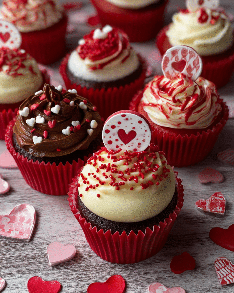 Valentine's Day Cupcake Toppers: 10 Adorable DIY Ideas