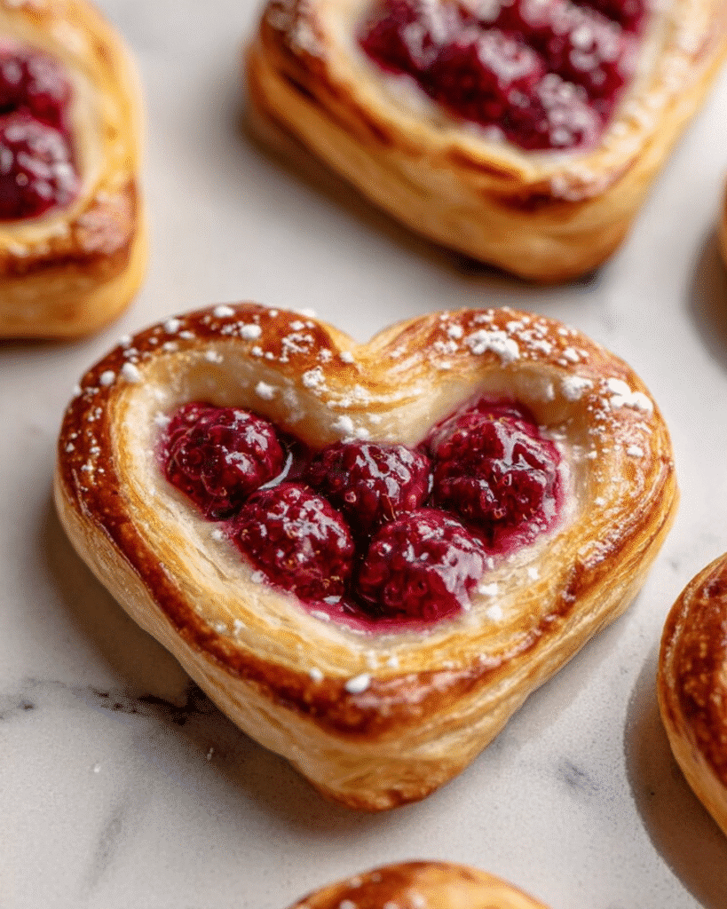 How Raspberry Heart Danishes Steal Hearts Every Time!