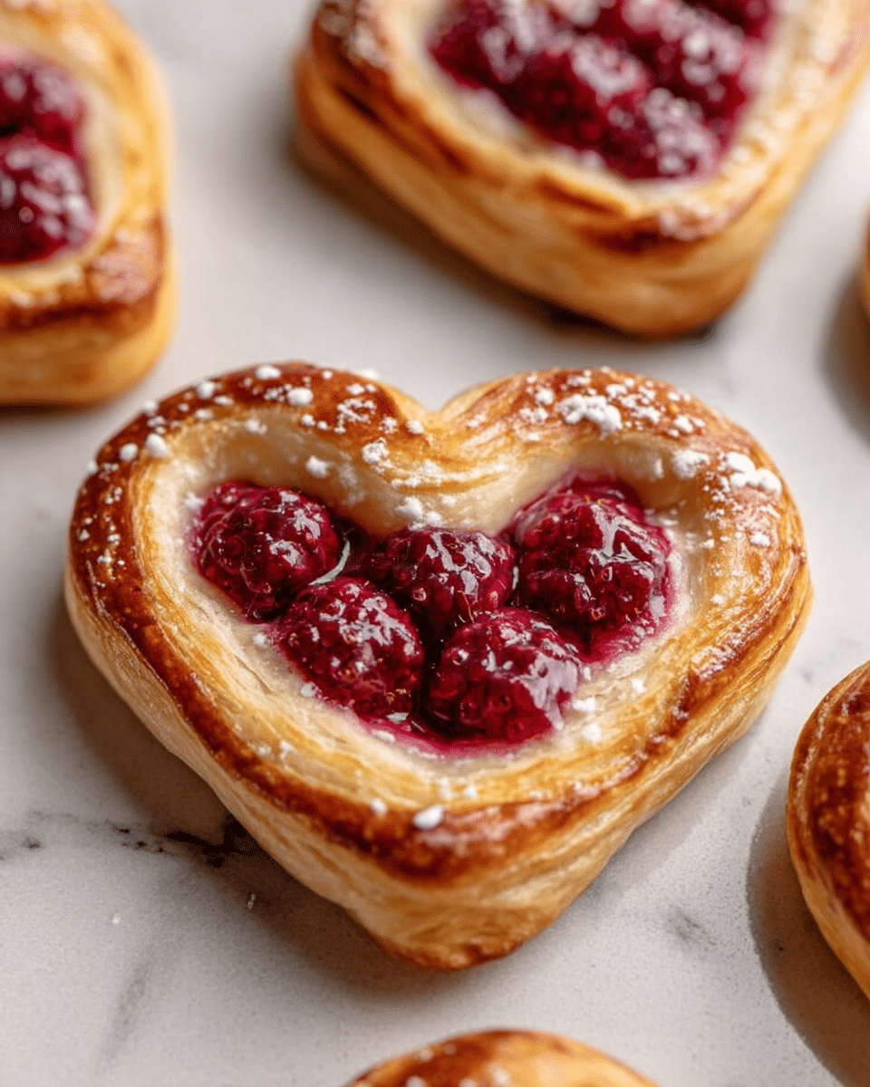 How Raspberry Heart Danishes Steal Hearts Every Time!