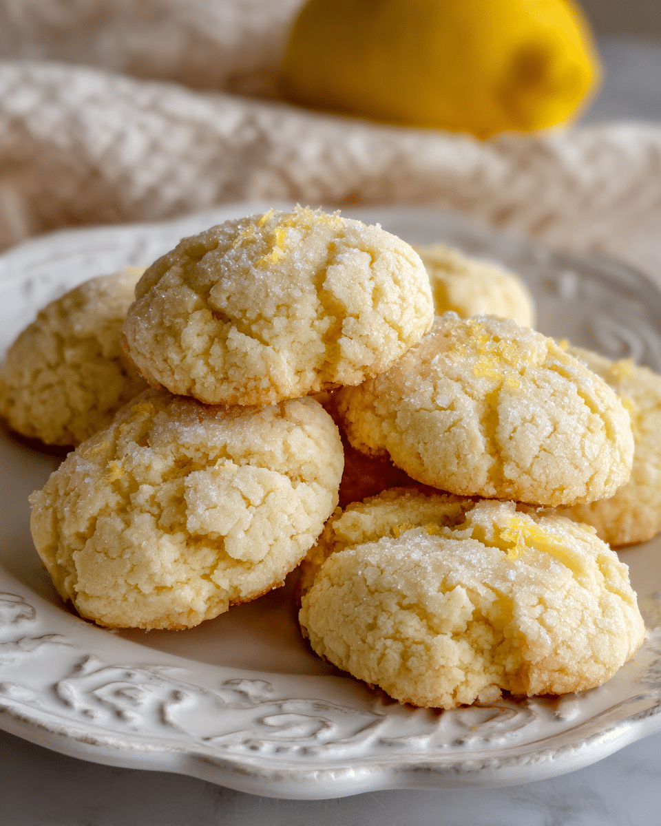 Gluten-Free Lemon Cookies