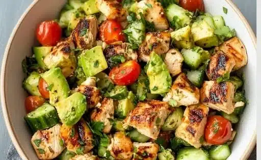 Delicious Avocado Chicken Salad for a Fresh Twist on Lunchtime