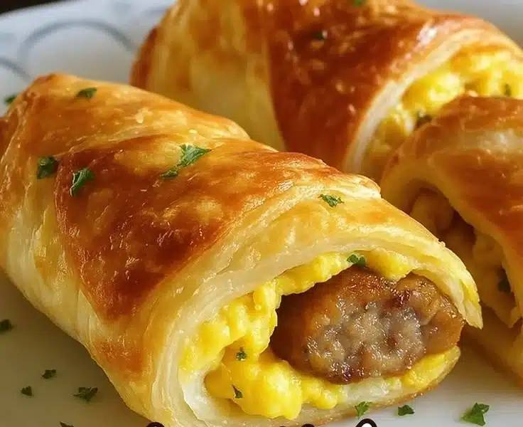Sausage Egg Breakfast Roll-Ups – Quick & Easy Morning Treat! - mommyplates