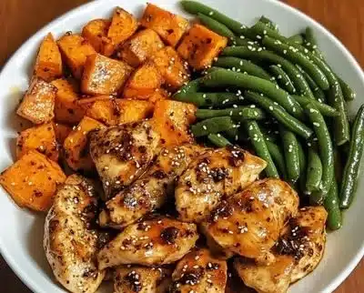 Discover the Best Honey Garlic Chicken and Sweet Potato Recipe for a Quick and Delicious Dinner