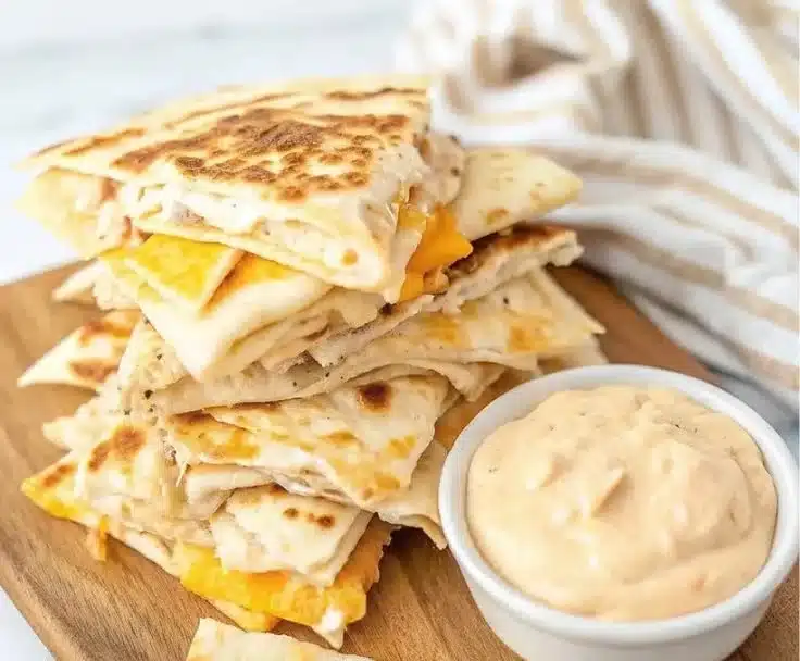 Easy Chicken Quesadillas