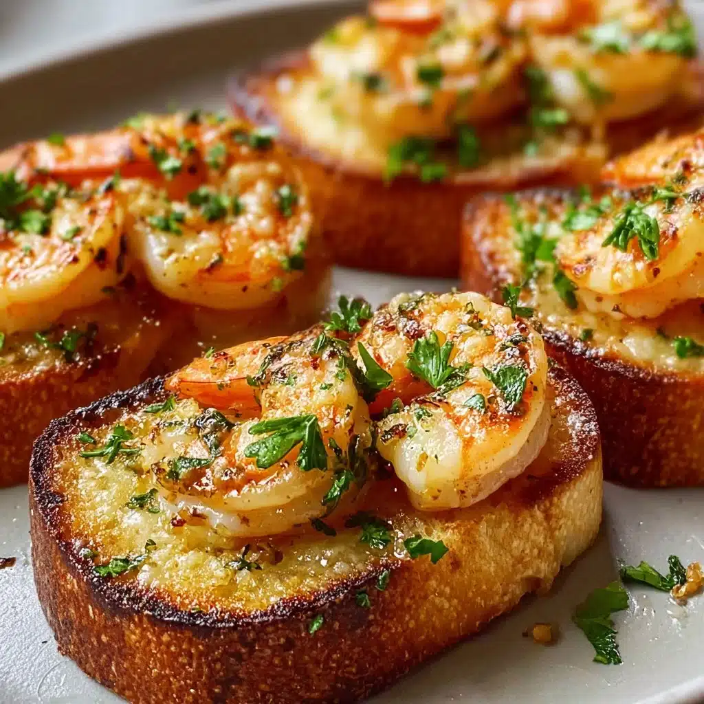 Flavor-packed seafood garlic toast recipe with fresh ingredients
