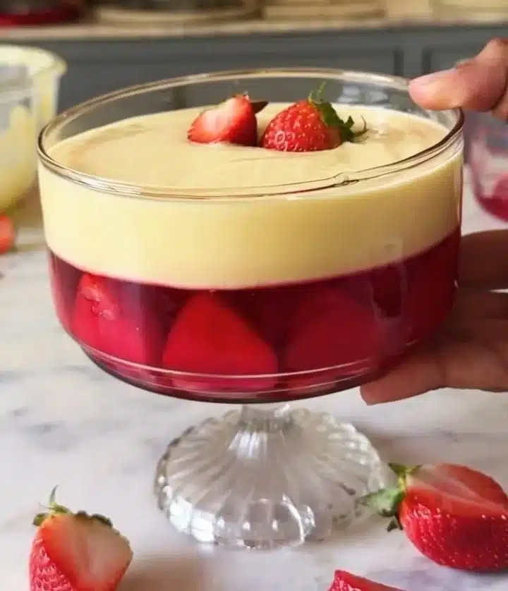 Jelly Custard Trifle