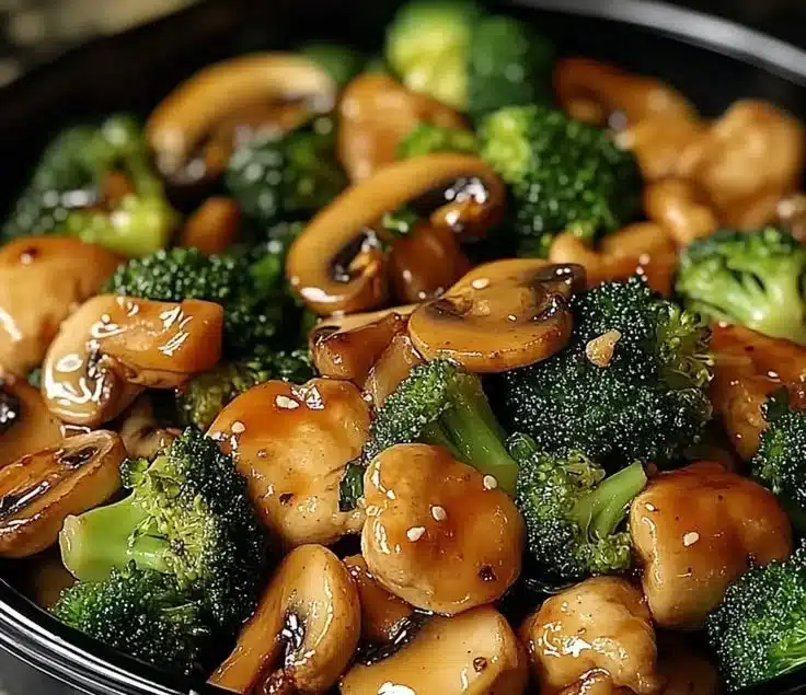 Next-Level Chicken, Broccoli & Mushroom Stir-Fry Bliss