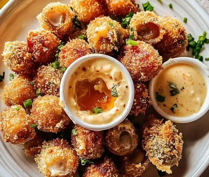 Pimento Cheese Fried Olives