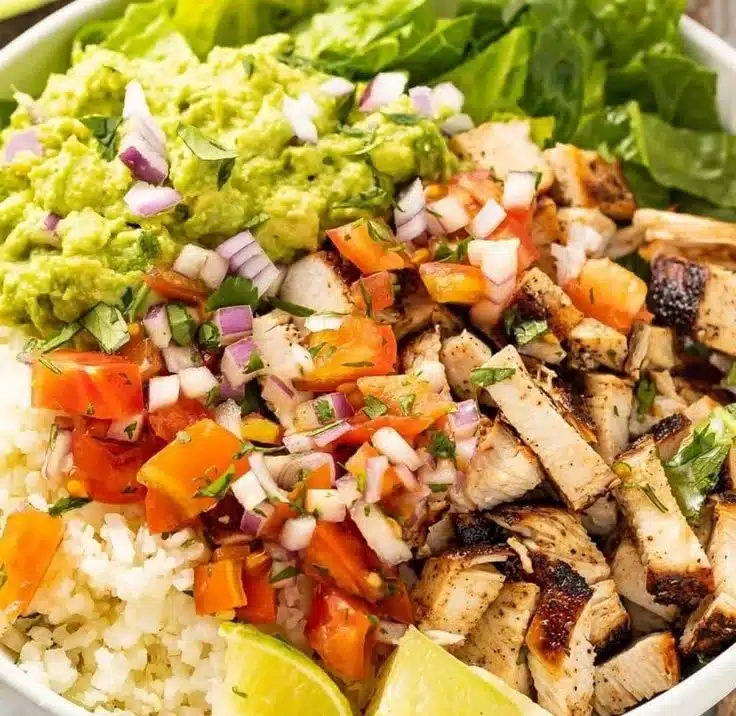 Chicken Burrito Bowls