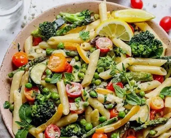 Creamy Pasta Primavera