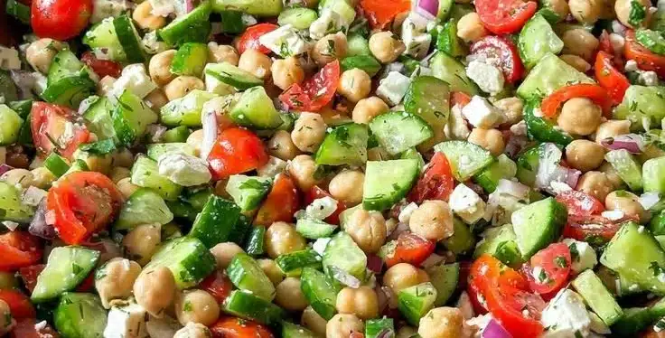 Greek Chickpea Salad