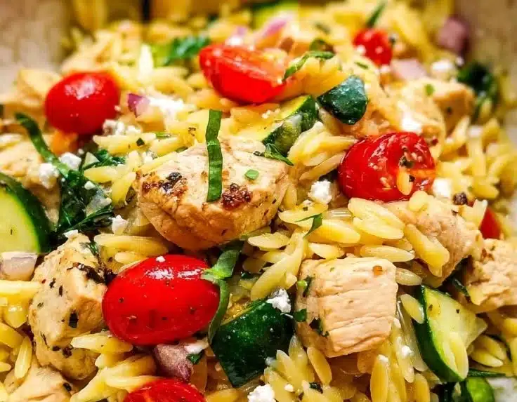 Greek Lemon Chicken and Orzo