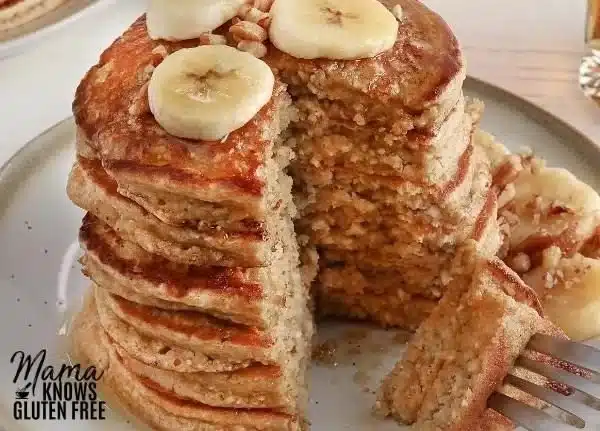 Healthy Banana Oatmeal Pancakes