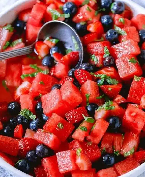 Honey Lime Fruit Salad