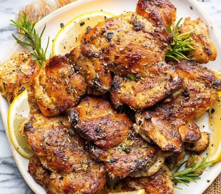 Lemon & Garlic Greek Marinated Chicken