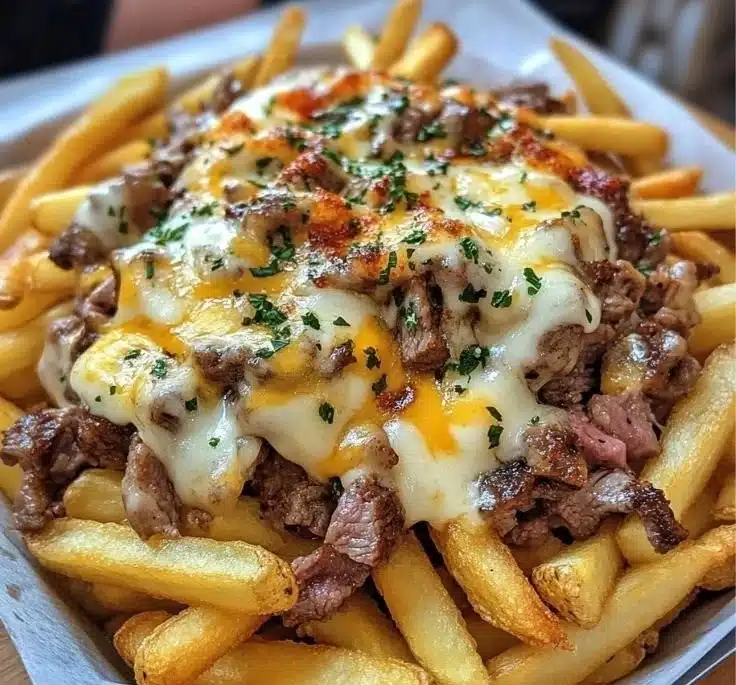 Philly Steak Cheese Fries