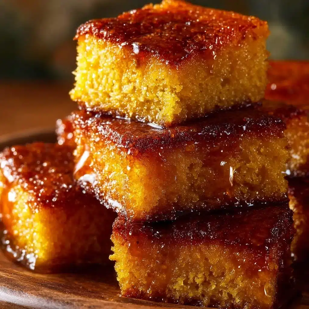 Delicious sweet potato cornbread served warm with butter