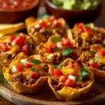 Delicious Taco Ranch Bites ready to serve for a flavorful snack or appetizer