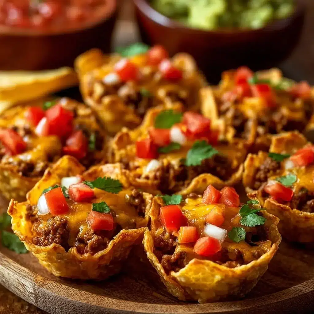 Delicious Taco Ranch Bites ready to serve for a flavorful snack or appetizer