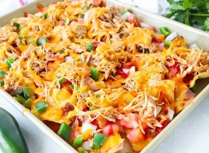 Diabetic-Friendly Chicken Nachos