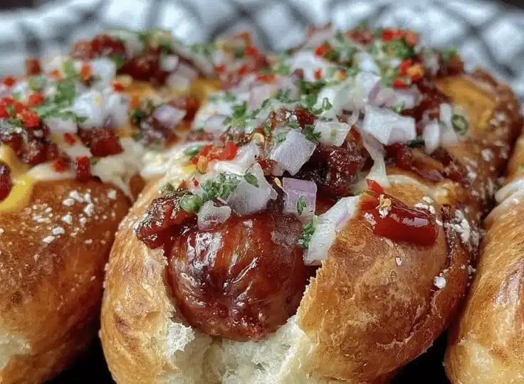 Flavorful Firecracker Hot Dogs
