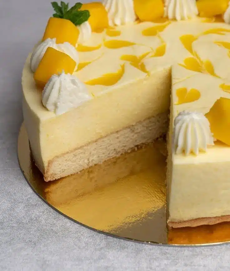 Mango Mousse Cake